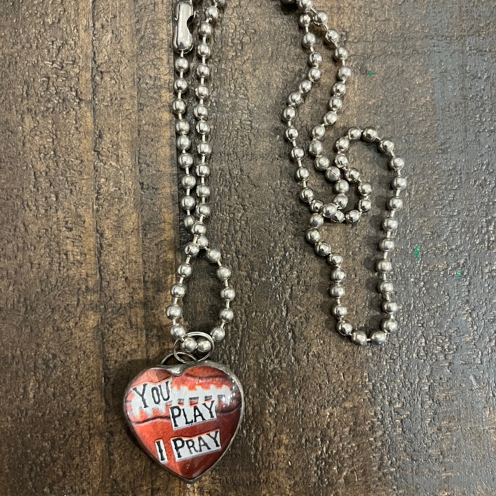 Basketball necklace